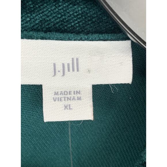 J Jill Dress Womens XL Velvet Short Sleeve Holiday Party Cocktail Evening NWT - Picture 4 of 8